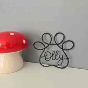 Personalised Paw Print