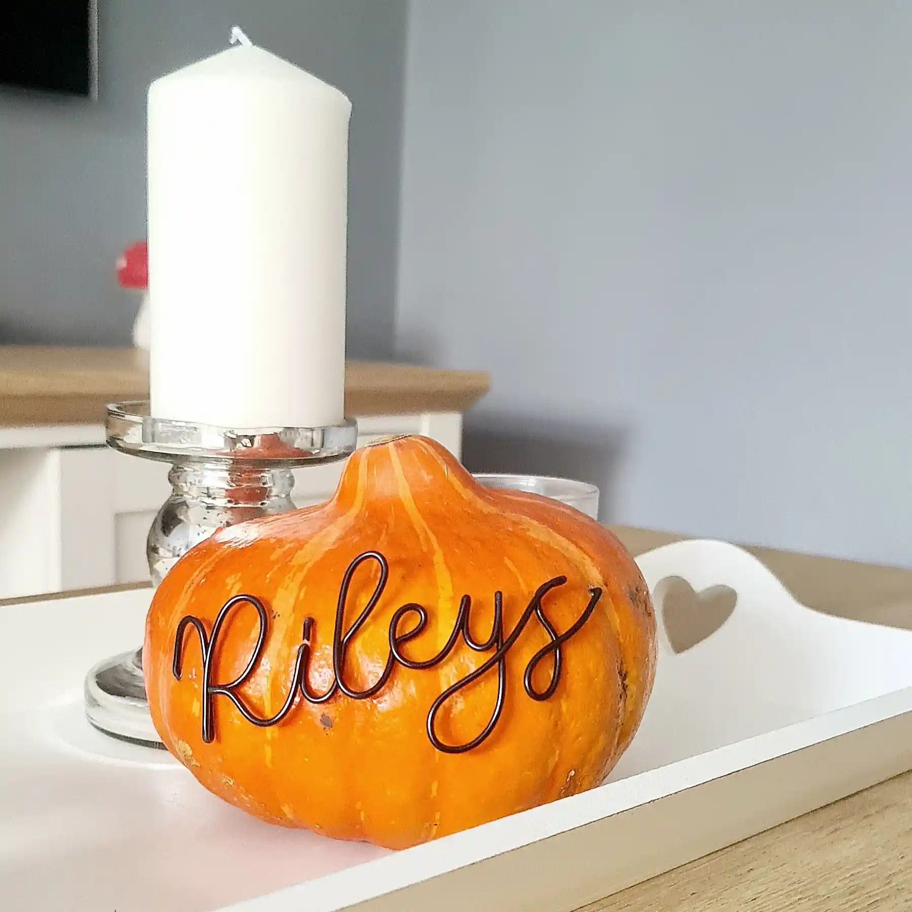 Family Name Pumpkin Decoration - Image 2